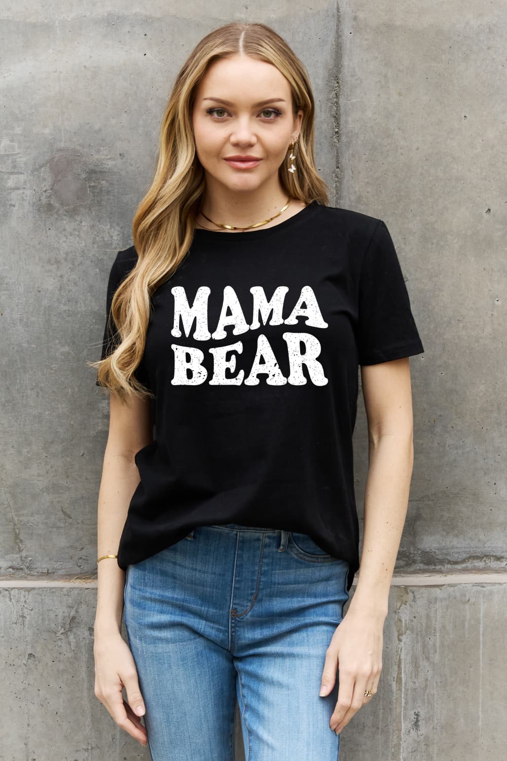 Simply Love MAMA BEAR Graphic Cotton Tee